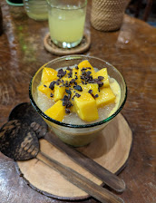 MANGO TAPIOCA PUDDING = P180 Mango Tapioca Pudding